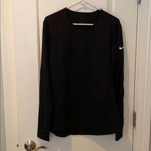 Long sleeve Nike Dri fit top